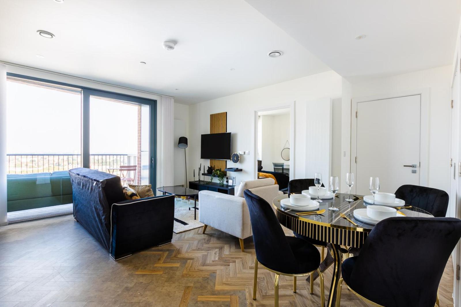Luxury Apt Near Canary Wharf With Stunning Views Londres Exterior foto